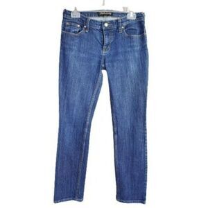 Fabulosity Women's Low Rise Dark Denim Jeans Size 7 NWOT